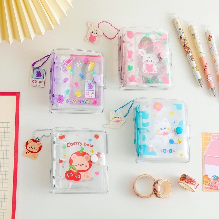 

Promo Mini Binder/ Scrapbook/ Tiktok/Agenda/Stationary/Journaling Trendi