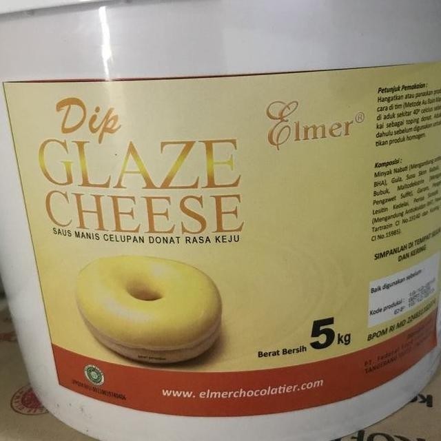 

Topping Elmer Dip Glaze - Topping Donat Cheese / Keju 5kg - kuigrocery