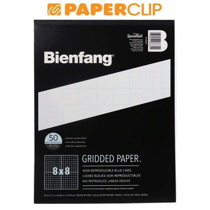 

Gaya Buku Kotak-Kotak / Gridded Paper Bienfang 8*8 910591 Promo