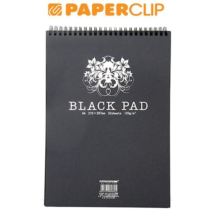 

Lucu Sketchbook Potentate Black A4 32S 021108 Promo