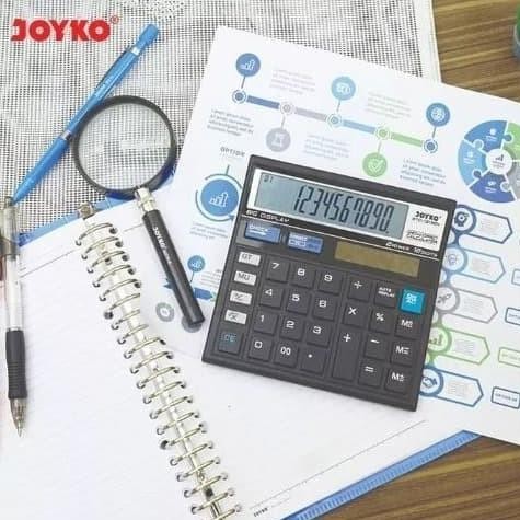 

Model Baru CALCULATOR JOYKO DTC 1313CH / KALKULATOR 12 DIGITS ,,