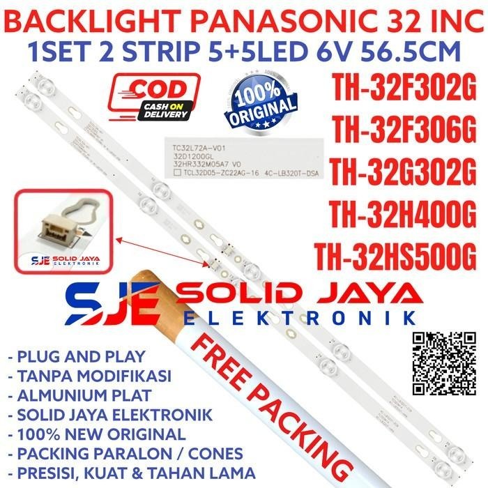 BACKLIGHT LED PANASONIC 32 IN 32HS500 32HS500G TH32HS500G LAMPU BL 5K
