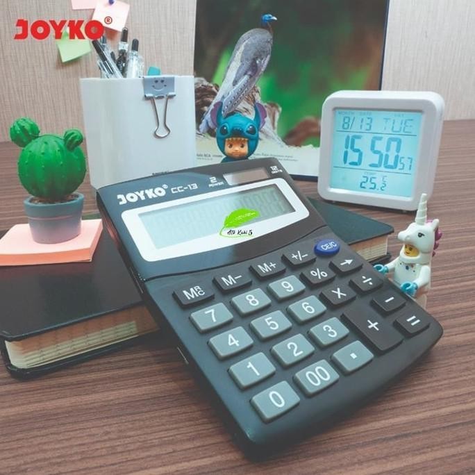 

Model Baru Calculator / Kalkulator Joyko CC-13 / 12 Digits ..