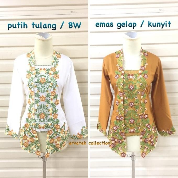 Kebaya Kutubaru Kk03 Tangan Panjang | Kebaya Kartini Atasan Wanita Terbaik