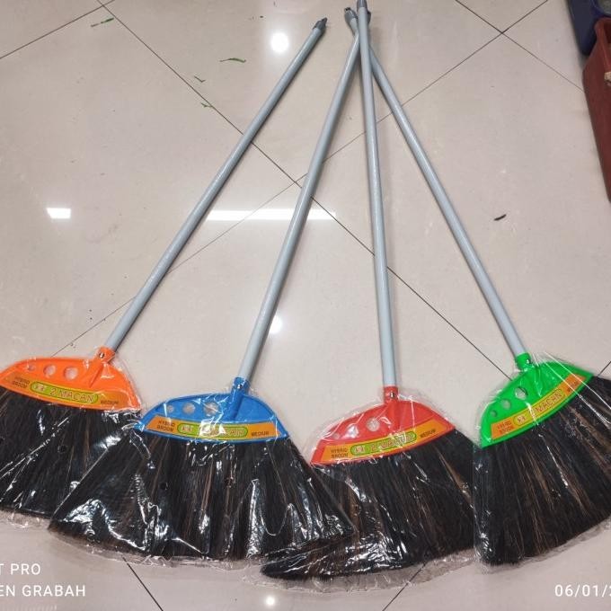 Terbaik Sapu ijuk 2 macan - hybrid medium/sapu ijuk asli 2 macan ~