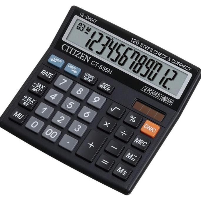 

Promo - Kalkulator Citizen CT-555N / CT 555 N / Tax Calculator / Mark Up !!