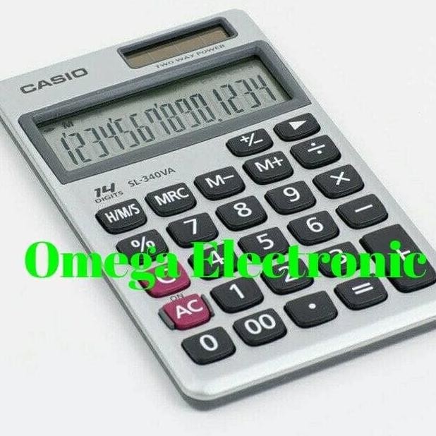 

Kekinian - Casio SL-340VA - Kalkulator Pocket Calculator SL 340 VA .,