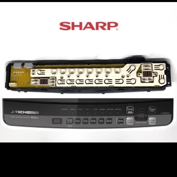 modul PCB mesin cuci sharp ES-8500XT-SA ES-9500XT-SA ES-1050XT-SA ORI