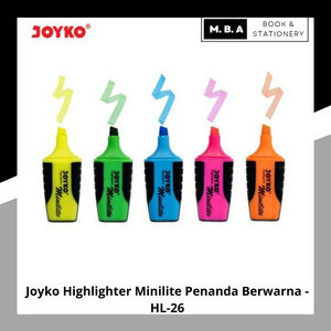 

Joyko Highlighter Minilite Penanda Berwarna - HL-26