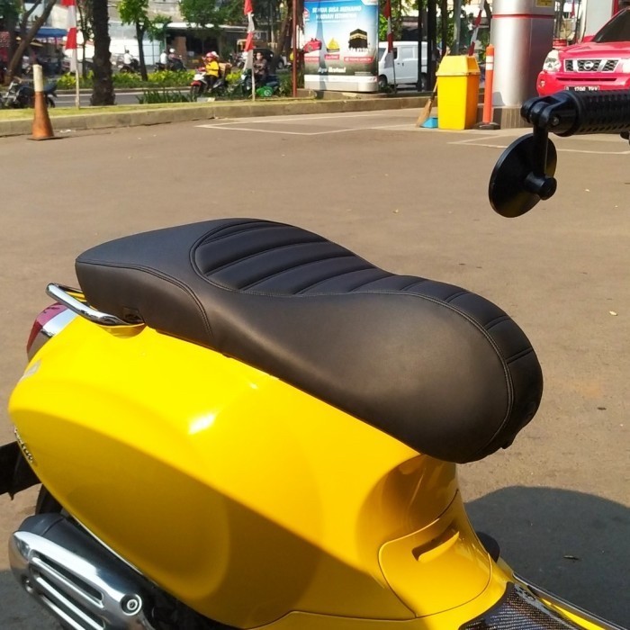 Kulit Jok Vespa Sprint Primavera Mbtech Carera / Cover Jok Vespa