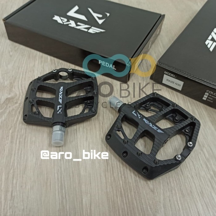 NEW PEDAL BEARING RAZE N30 ROUGH PEDAL SEPEDA LIPAT MTB ORIGINAL QUALITY CHECK