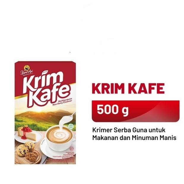 

(PRODUK) CREAMER KAPAL API KRIM KAFE 500GR HALAL TERLARIS