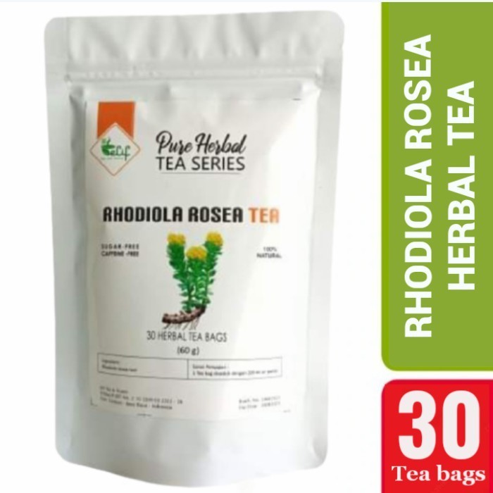 

Rhodiola Rosea Tea : Super Adaptogen, Improves Brain (30 Tea Bag)