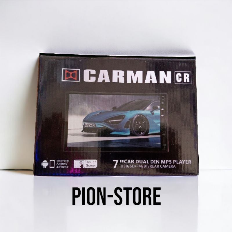 Head unit Double Din Carman CR Series 7 Inch MP5 Player Bluetooth