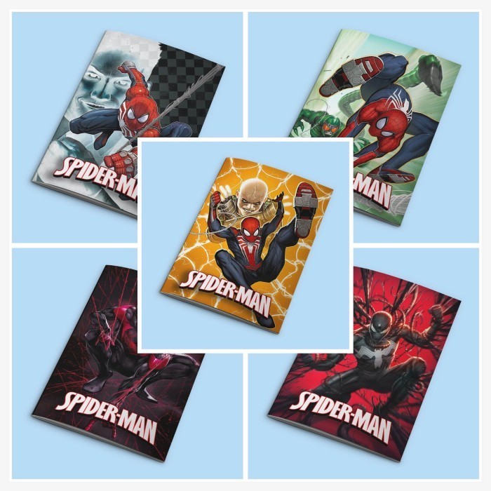 

Sale Grosir Buku Tulis Sekolah 38 Lembar / Buku Tulis Spiderman 1 Pak Isi 5 Gilaa!!!