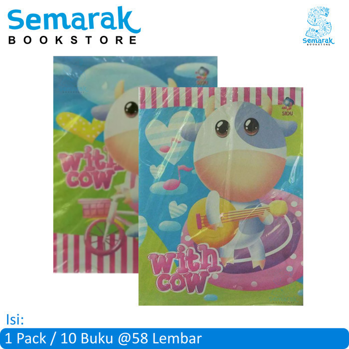 

Nikmati Sidu Sinar Dunia Sidu Buku Tulis Sekolah Isi 58 [1 Pack/10 Buku] Murah