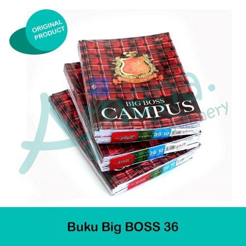 

Sale!!! Buku Tulis Campus Sidu/ Big Boss 36 Lembar Limited