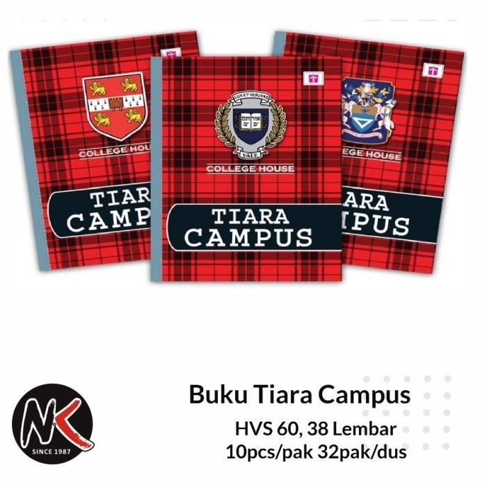 

Mantap Buku Tulis Campus Tiara Kwarto 38 Lembar Berkualitas