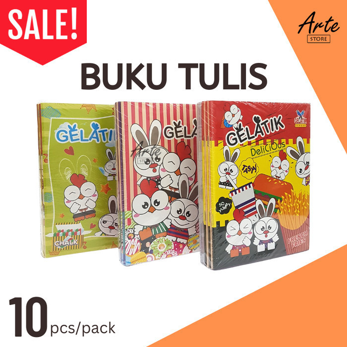 

Eklusif Buku Tulis Isi 10 Buku Bagus