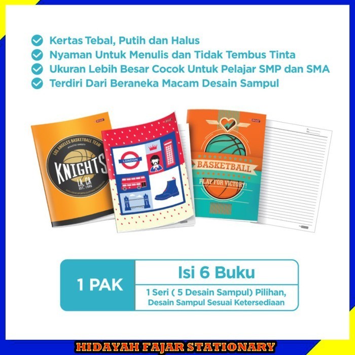 

Hemat Buku Campus - Buku Besar - Buku Big Boss 42 Lembar Terlaris