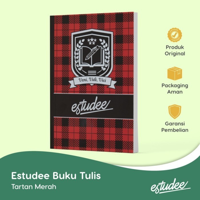 

Spesial Estudee I B5 Tartan Merah Isi 10 Buku Tulis Sale!!!