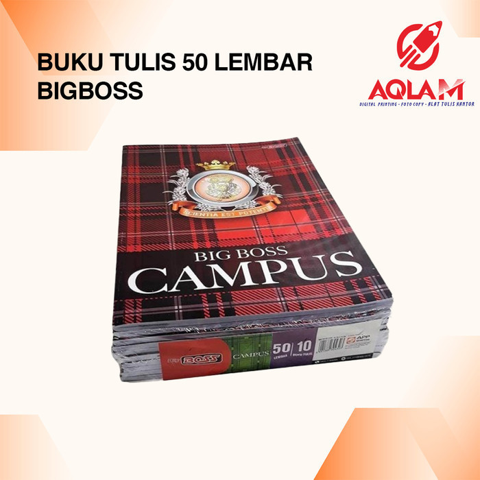

Diskon Buku Big Boss 50 Lembar 1 Pack Hemat