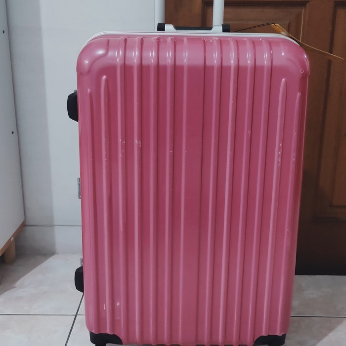 President Koper Bagasi Polycarbonate Tsa Lock Size 26 Inch Roda Putar Original Dan Terpercaya