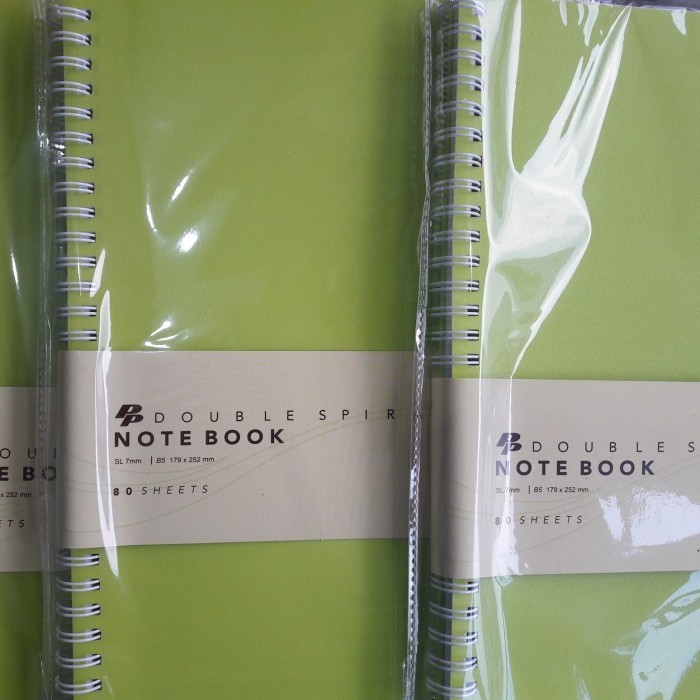 

Trendi Double Spiral Note Book B5 Isi 80 Lembar Terbatas