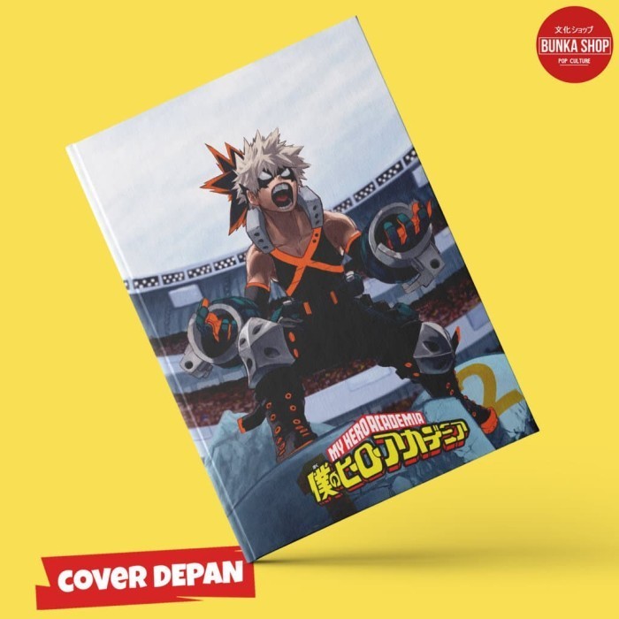 

Cuci Gudang Note Book Anime Boku No Hero Academia Bakugo Angry Hardcover A5 Terlaris