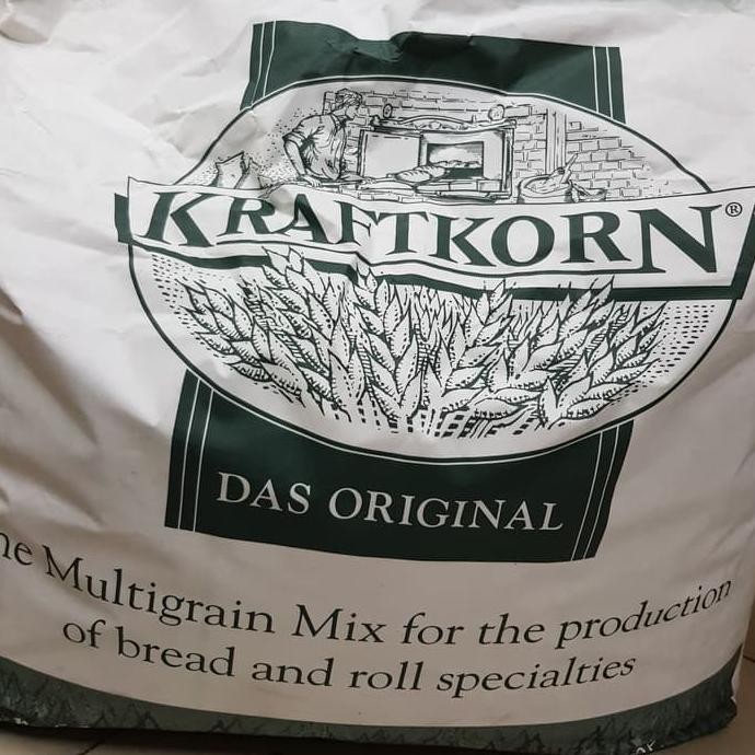 

Kraftkorn Multigrain Mix Tepung Roti Gandum Kemasan 500gr