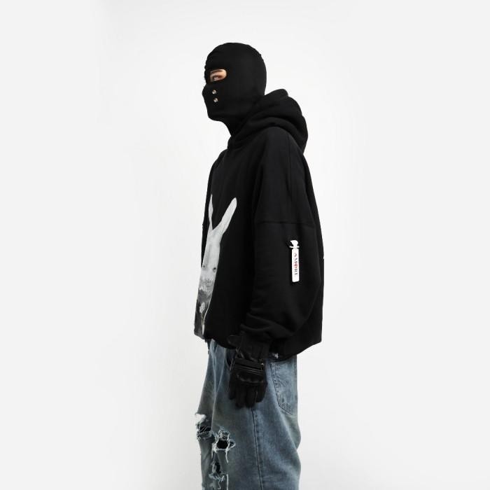 TAGGED - AMORE OVERSIZED COTTONTAIL HOODIE