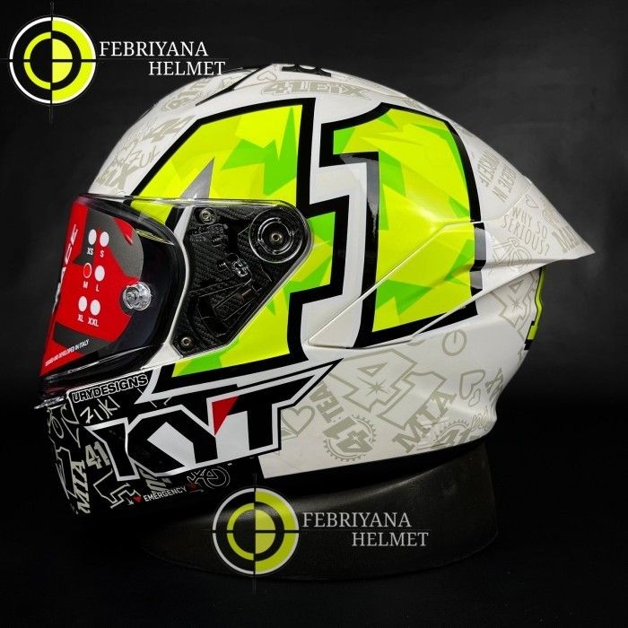 HELM KYT NZ RACE ALEIX ESPARGARO 2021 SPESIAL EDITION