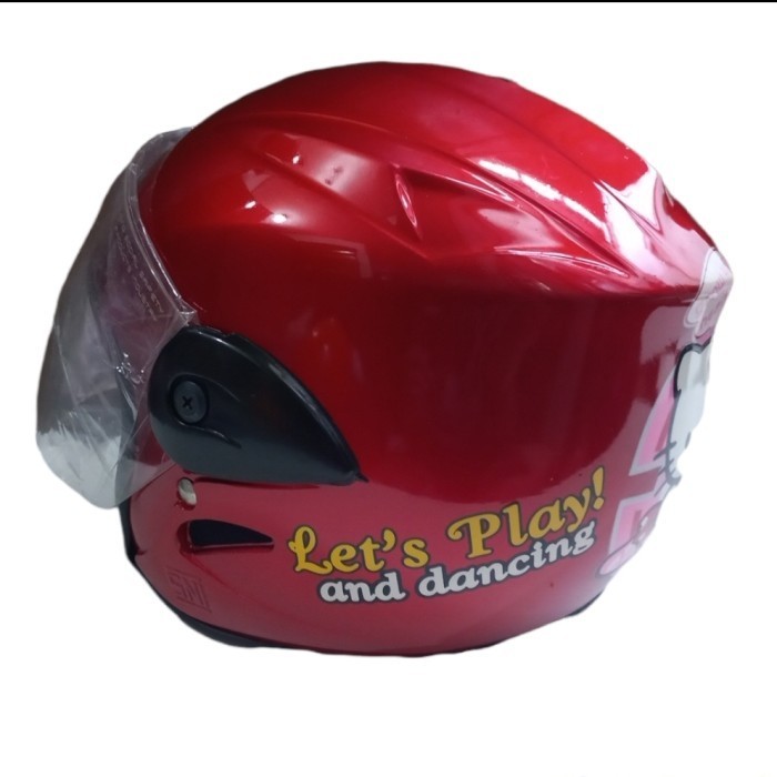 HELM ANAK SNI MURAH HELM ANAK CEWEK HELM MOTIF LUCU