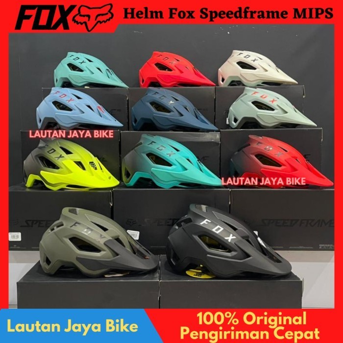 HELM SEPEDA FOX SPEEDFRAME MIPS HELM. MTB HELM. SEPEDA DOWNHILL