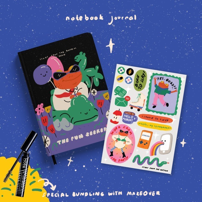 

Dijual Sftb Exclusive Launch X Make Over - Notebook Journal Hot Sale