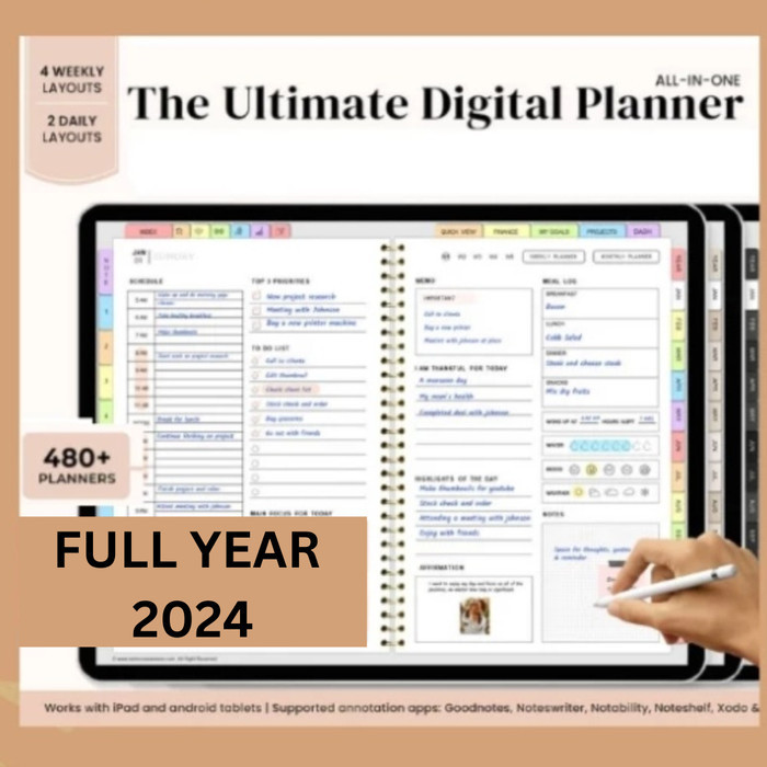 

Update 365 Hari Android 2024 Digital Planner Notes Buku Catatan Diary Book Murah