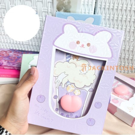 

Promo Bulan Ini Terbaru! Buku Tulis Diary Bubble Tea Lucu A6 Dengan Kunci Gembok Bergaransi