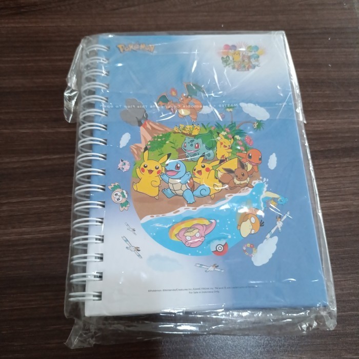 

Update Pokemon Asia Official Merchandise Note Book Blue Berkualitas