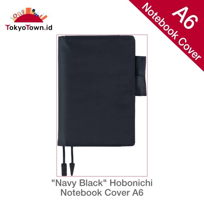 

Trendi Notebook Cover A6 Size â€œNavy Blackâ€ Hobonichi # Midori Murah