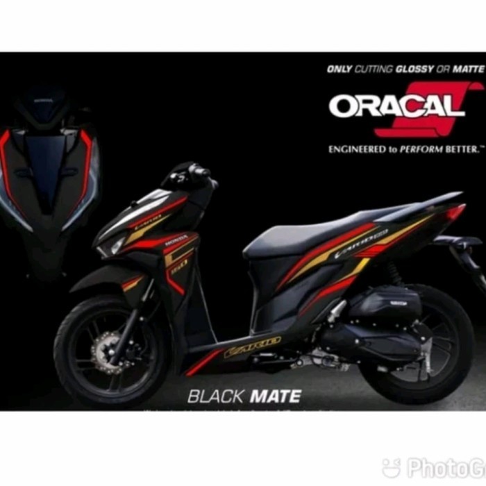 cutting sticker new vario 125/150 custom