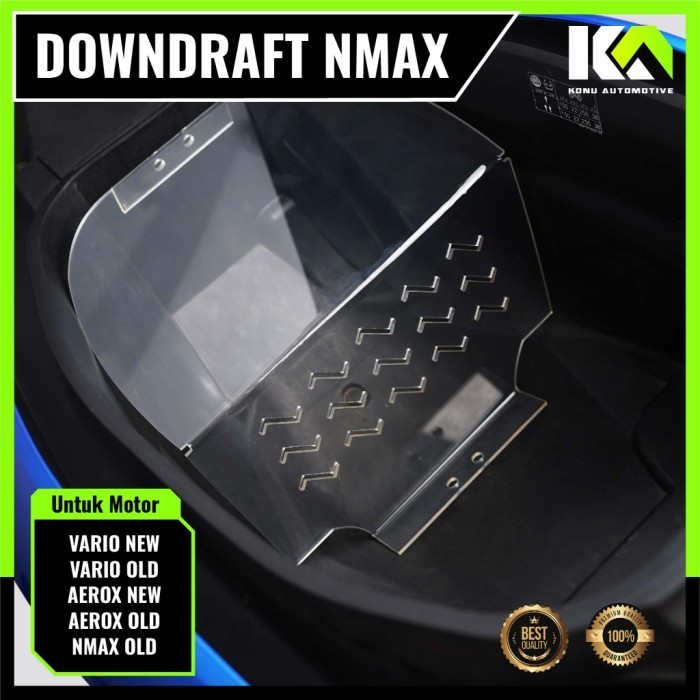 Cover Downdraft Bagasi Yamaha Nmax Old Downdraft Akrilik Mika