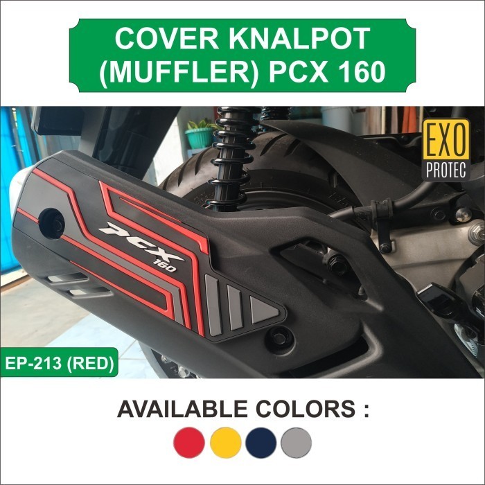 MUFFLER PROTECTOR KNALPOT PCX 160 - AKSESORIS PCX 160
