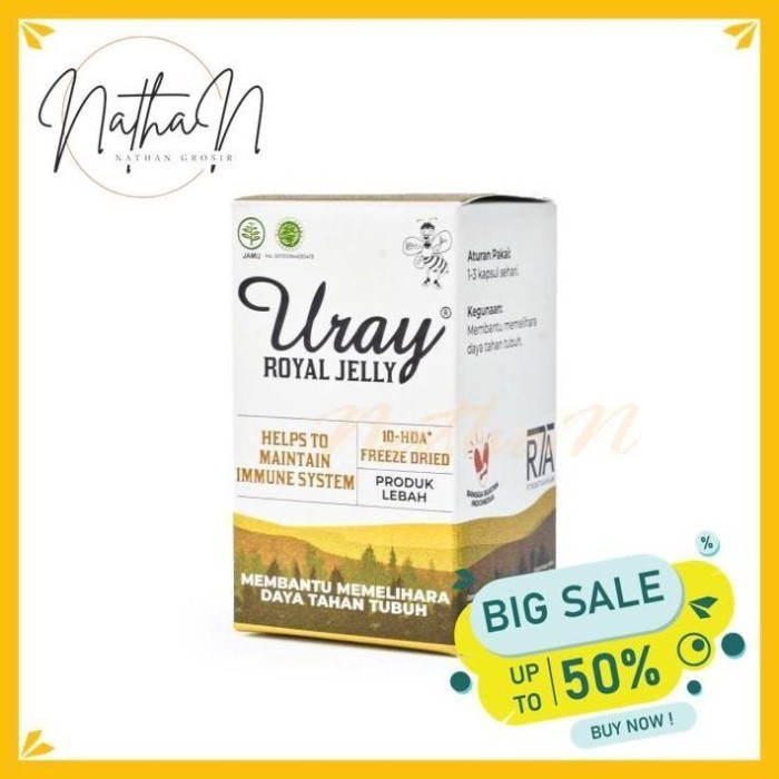 

MADU URAY ROYAL JELLY 30 KAPSUL BEST PRODUCT