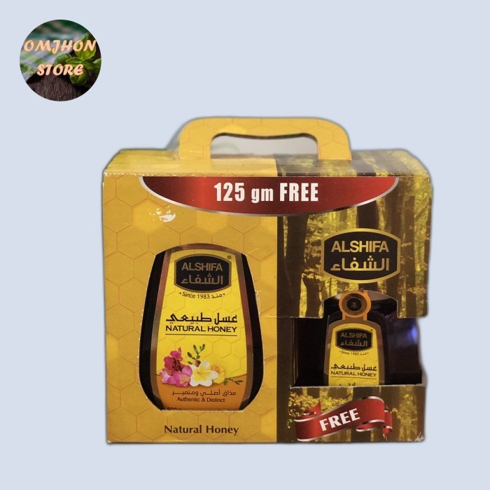 

madu alshifa 500gr 125gr free