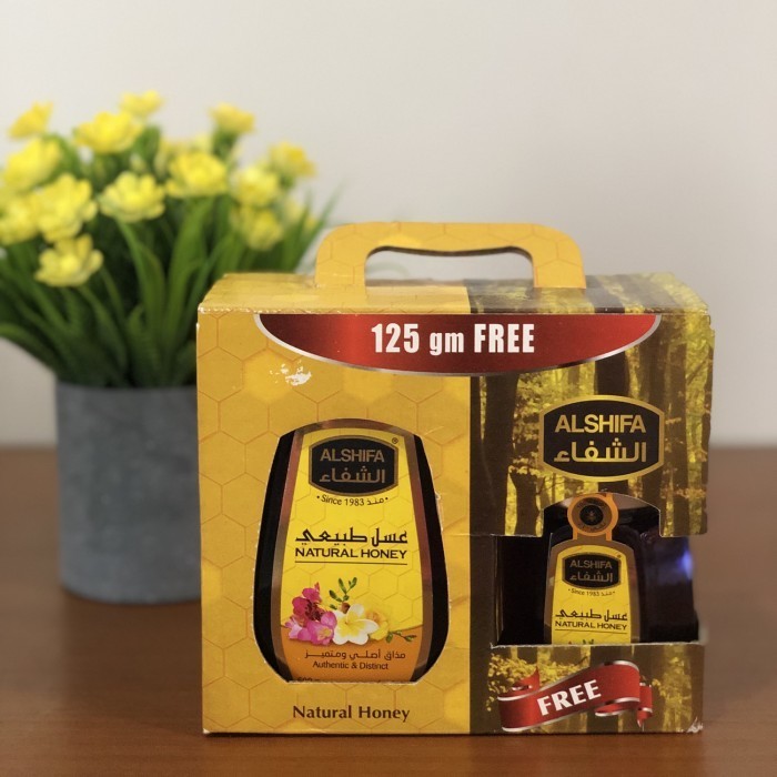 

madu al shifa 500gr free 125gr