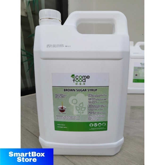 

Brown Sugar Syrup Impor Taiwan 5 kg