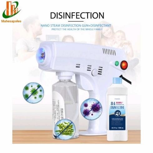 Promo blue ray nano spray gun desinfektan/gun steam disinfectan spray
