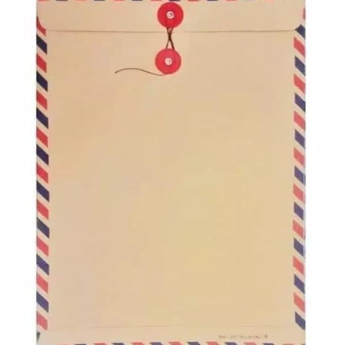 

Amplop Coklat Tali 310 Ukuran Folio ( Isi 100 Lembar ) Merk Sika