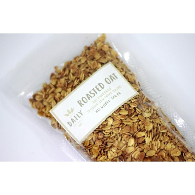 

Granola Crispy Roasted 1 Kg Polos Tanpa Topping - Cereal Oat Muesli