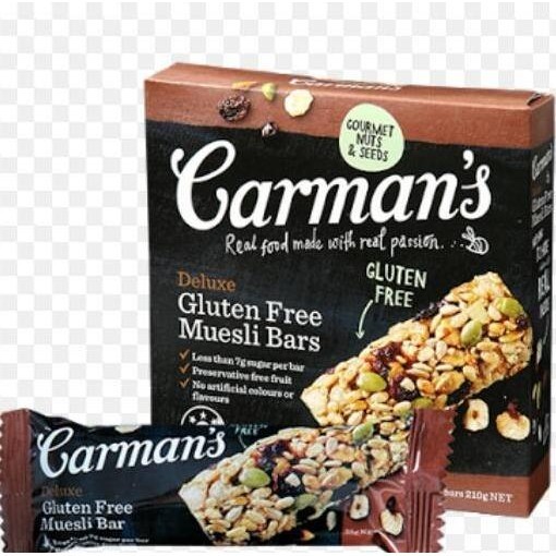 

Carman's Classic Fruit & Nut Muesli Bars - Sereal Cemilan Diet & Sehat MS54